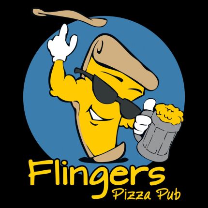 Logotyp från Flingers Pizza Pub