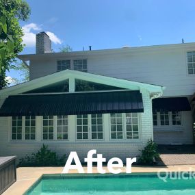 Exterior painting job