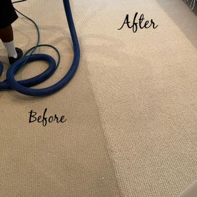 Before and after - professional carpet cleaning services