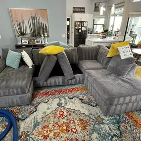 Upholstery sectional cleaning in Phoenix, Arizona