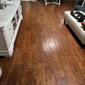 Wood floor cleaning in Scottsdale, Arizona