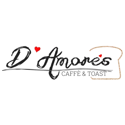 Logo da D’Amores Caffe & Toast