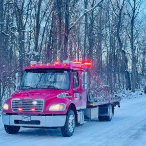 Stuck on the side of the road? Call for a tow!