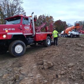 Stuck on the side of the road? Call for a tow!