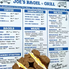 Bild von Joe's Bagel and Grill