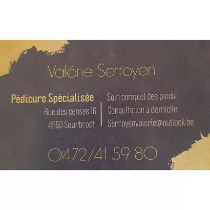 Logo van Serroyen Valérie - Pédicure Médicale