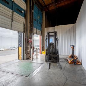 loading docks and forklifts