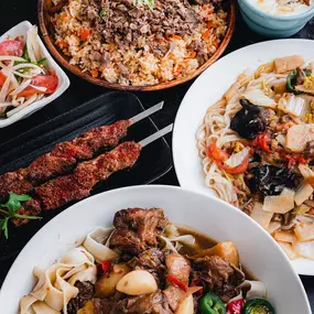 Modern Uyghur food by Kusan Uyghur Cuisine