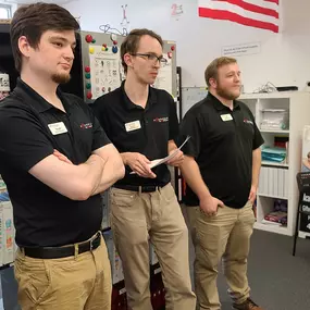 Center Directors in Action! Noah, Sam and Alex