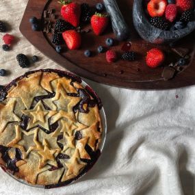 Berry Cordial Pie at Starling Bakery