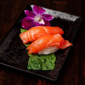 Sake Salmon at Wakatobi Japanese Grill Hibachi and Sushi