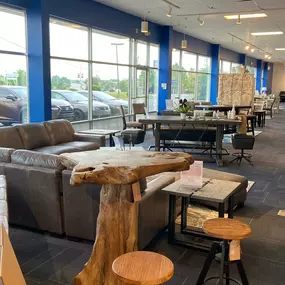 Furniture Row Florence, KY location interior photo for grand opening.