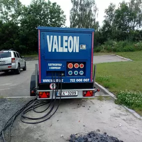 Půjčovna elektrocentrál. Automatický start ,50hz/60hz, Twin,  Ticha elektrocentrála