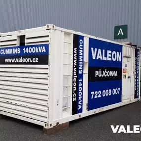 Cummins  1400kVA , stacionární elektrocentrála
