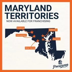 Maryland Territories Now Available For Franchising