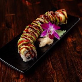 Dragon Roll at Wakatobi Japanese Grill Hibachi and Sushi