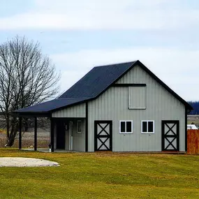 When looking for an experienced carpenter, J&M Carpentry constructs custom garages, pole barns, and other structures that are built to last.
We take pride in offering our clients generations of Amish craftsmanship, together with modern and professional site management. We build our structures to suit all our customers’ own unique styles and needs. In addition to pole barns and garages, we also build horse barns, arenas, stables, and also specialize in re-roofing.
Whether you are in the market fo