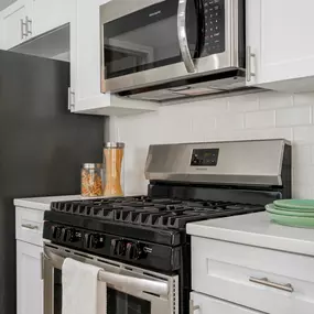 Kitchen With Stainless Steel Appliances