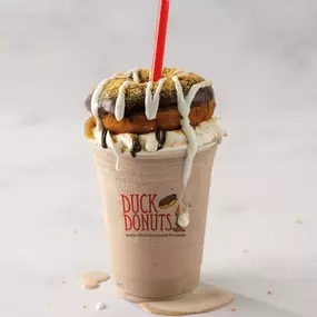 Duck Donuts Donut Topped Milkshake