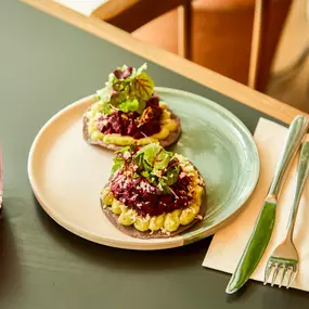 Beetroot Tartare Tostadas