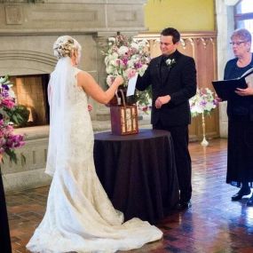 A union is more than just signatures on a piece of paper. This ordained minister and wedding officiant performs weddings and vow renewals that are a reflection of each couple’s unique beliefs and traditions, whether the ceremony is traditional, religious, non-denominational, interfaith, same sex, transgender.