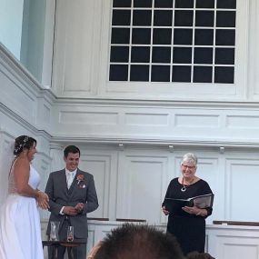For vow renewals, she finds that children are often a part of the celebration, too, so she offers meaningful suggestions to make them feel engaged.