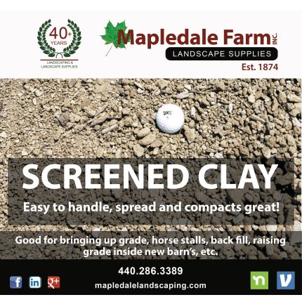 Logo fra Mapledale Farm Landscape Supplies