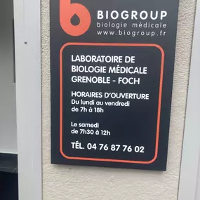 Bild von BIORGOUP ORIADE NOVIALE - Laboratoire Grenoble - Foch