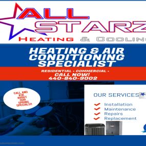 Bild von All Starz Heating & Cooling, LLC