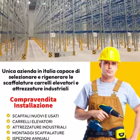 Bild von SCAFFALI USATI SCAFFALATURE VENDITA E MONTAGGIO RODEL