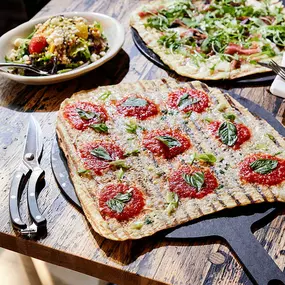 Pizzas at Bar 'Cino Watertown, MA