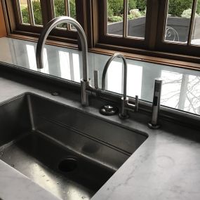 Kitchen faucet and Reverse Osmosis faucet installation