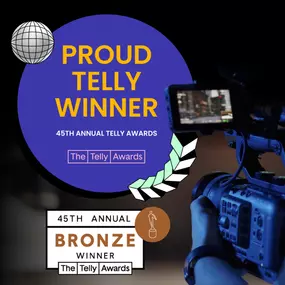 BMP Studio is excited to announce that we are winners in the 45th annual Telly Awards!