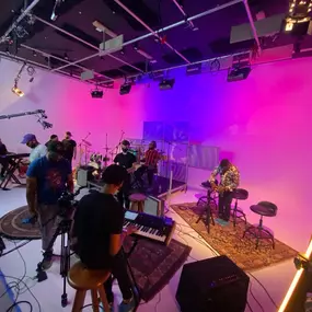 Filming a music video at BMP Studio!