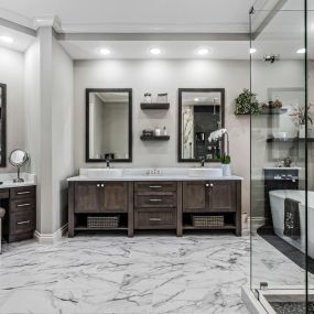 A Stuart bathroom remodel with a 