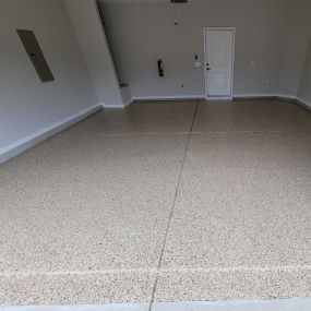 Sedona durable epoxy looks great and is easy to clean