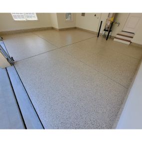 Premier Garage commercial grade epoxy is durable and great looking!
