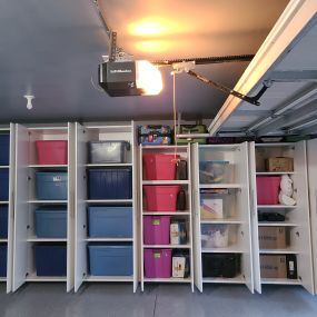 After Tailored Living worked their garage storage magic.