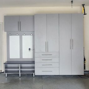Your garage, your way! Our storage solutions are customizable to fit your needs and style