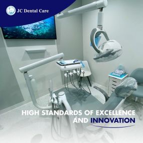 Equipped with an in-house lab, negative pressure surgical rooms, and top-of-the-line technology and equipment, when you choose JC Dental Care, you can trust that your dental care is in good hands. Unlike other offices that outsource their appliance manufacturing to a third party, our team keeps the process under our roof, meaning fewer appointments for you and guaranteed quality.