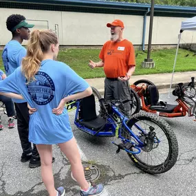 First ever adaptive mountain cycling event!