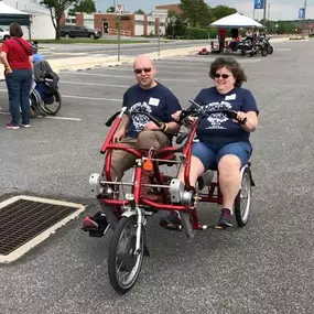 Recumbent ride for two!