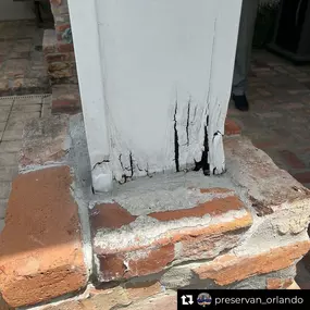 Example of wood rot repair