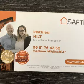 Bild von Mathieu et Laetitia - Conseillers Immobilier SAFTI - Tucquegnieux et alentours