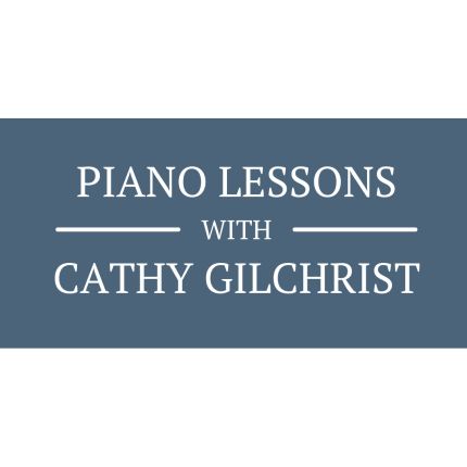 Logo de Piano Lessons with Cathy Gilchrist