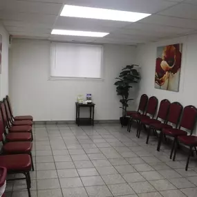 Waiting area at Midtown Urgent Care