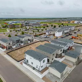 Drone footage of On2 Homes Community, May 2023