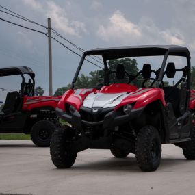 Gas UTVs are back in stock! Stop by and check out these shiny, new Yanmar Bulls!