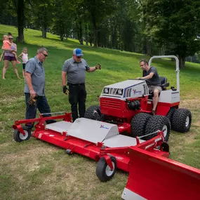 We had the pleasure of delivering a Ventrac 4500Z to some very happy customers! Those slopes don't stand a chance against the 4500Z!

Visit us to learn more about Ventrac tractors.