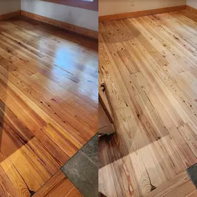 Douglas Fir Sand and refinish Tahoe And Truckee